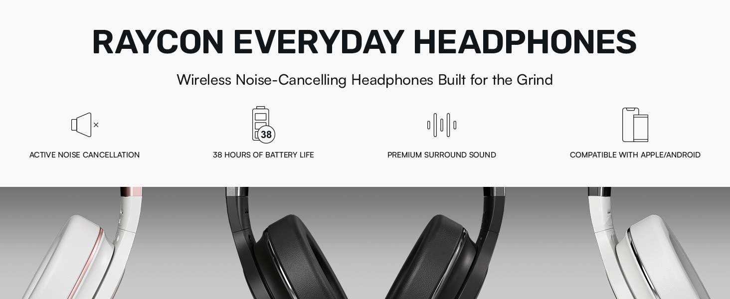 active noise cancellation headphones