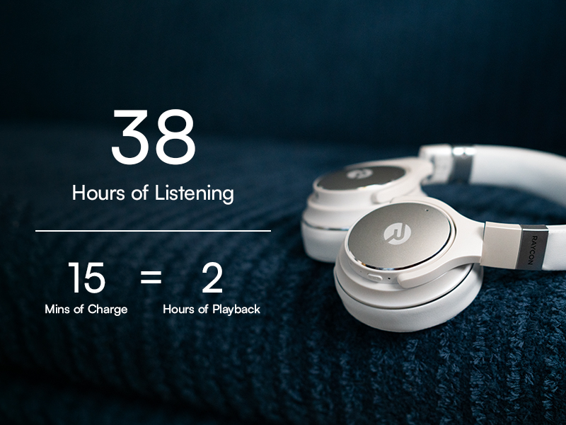 long battery life headphones