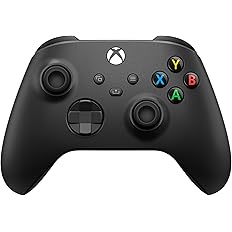 Xbox Wireless Gaming Controller (2025) – Carbon Black – Play on Xbox, Windows, Android, iOS, FireTV Sticks, Smart TVs, VR Hea